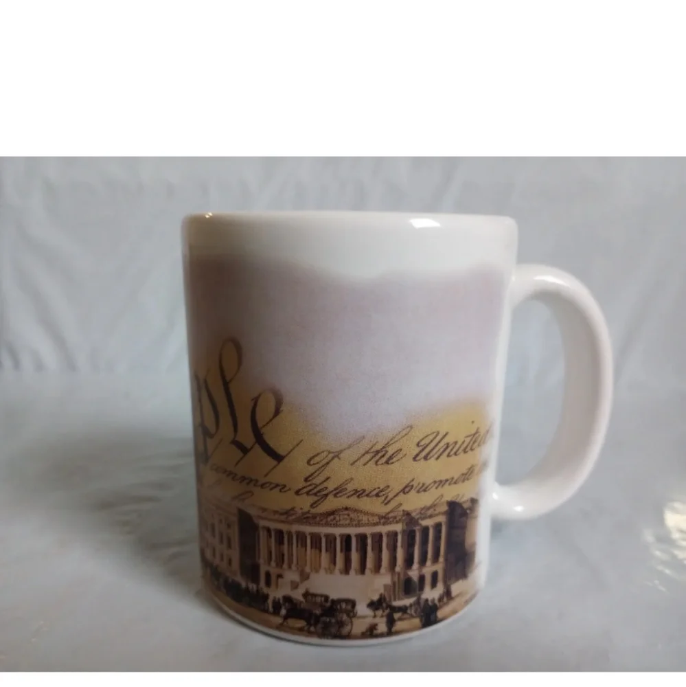 We the People Patriotic Coffee Mug Declaration of Independence 11 oz USA…